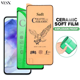 [Không bao giờ vỡ] kính cường lực dẻo Full màn cho Samsung ss Galaxy A55 A54 A53 A35 A34 A33 A25 A24 A23 A15 A14 A13 4G 5G 2024