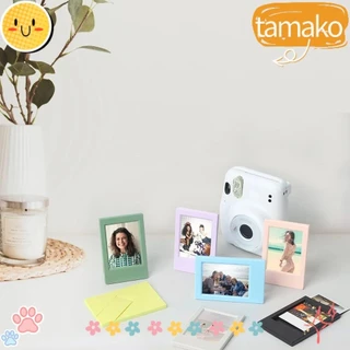 Khung ảnh Mini TAMAKO Fujifilm Instax, Khung phim Mini dọc 3 inch, Trang trí máy tính để bàn đầy màu sắc Máy ảnh phim tức thì sáng tạo