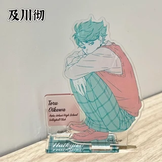 Oikawa Tooru Anime Acrylic Đứng Haikyuu Hoạt Hình Ngoại Vi Bàn Hiển Thị Phụ Kiện Kawaii Trang Trí Phòng Bộ Sưu Tập Người Bạn Quà Tặng