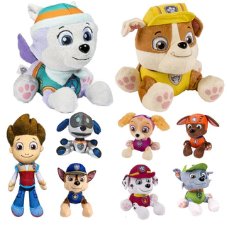 Dễ thương Plush Toy Nhân vật hoạt hình Hình dạng paw patrol