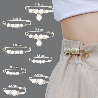 Ghim cài quần áo điều chỉnh lưng quần LAGU Accessories phối ngọc trai