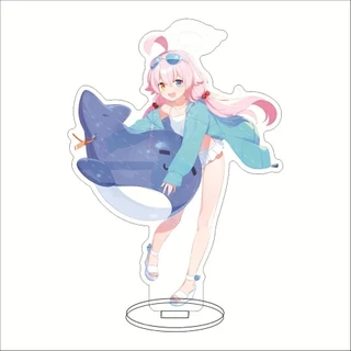 Mô hình Standee Blue Archive Hyakkiyakou Kasuga Tsubaki Waraku Chise Kuda c06 Phụ kiện trang trí để bàn góc học tập