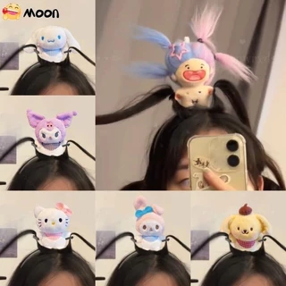 Hot Sanrio Hair Clips Hairband New Plush Mouse Home Hair Band Girl Makeup Headdress Hairpin Creative Girl'S Birthday Gift