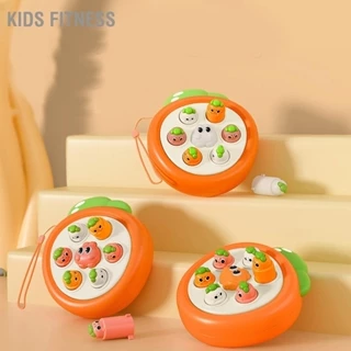 Kids Fitness Đồ chơi trẻ em Whack Phim hoạt hình củ cải thiện khả năng phản ứng giáo dục tương tác đập