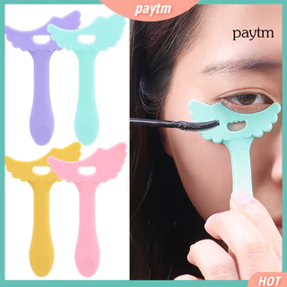 [Ptm] Mascara Shield Wing Shape Arc Design Good Grip Đa năng Ngăn ngừa cặn trang điểm có thể lau được Tấm bảo vệ phấn mắt trên và dưới cho nghệ sĩ trang điểm