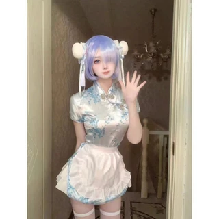 Tạp dề hầu gái Lolita Nhật Bản. trang phục cosplay. Cô Gái Dễ Thương Ngọt Ngào