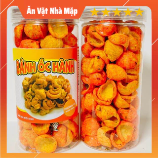 Snack Vỏ Sò Ốc Hành Sấy Giòn Thơm Ngon Hủ 250g