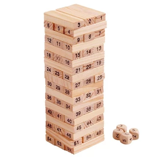 ♔DEICY♔Digital Children's Stacked Building Blocks Tumbling Tower Game Garden Toy{7/12}