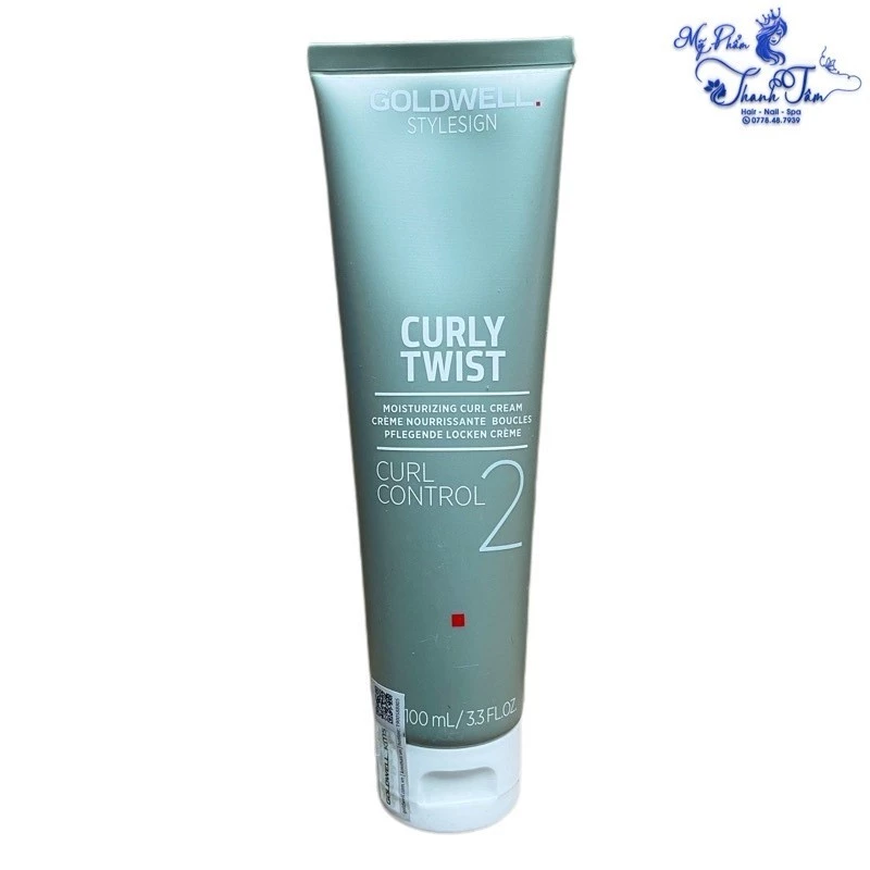 Kem tạo kiểu tóc xoăn và dưỡng ẩm Goldwell Curl Control 2 ( Curly Twist ) 100ml [ New ]