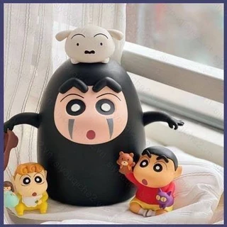 Sy Crayon Shin-chan Cosplay Spirited Away No Face man Nhân Vật Hành Động Quà Tặng Cho Trẻ Em Xe Trang Trí Đồ Chơi Mô Hình Cho Trẻ Em sy