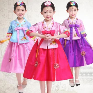 Phong Cách Mới Trẻ Em Hanbok Trang Phục Hàn Quốc 5 Màu