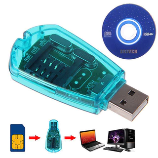 Điện thoại di động USB Đầu đọc thẻ SIM tiêu chuẩn Sao chép Máy sao chép Máy ghi SMS Dự phòng GSM / CDMA + CD