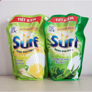 Nước rửa chén Surf Túi 3.5KG sạch bóng khử mùi thơm mát