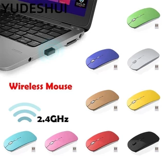 YUDESHUI không dây 2.4GHz Nút im lặng di động USB chất lượng cao cho máy tính xách tay PC