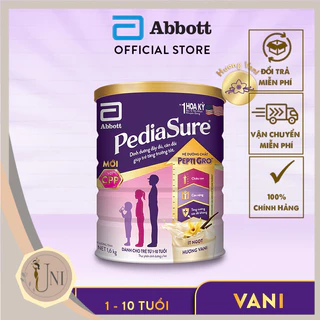 Combo 4 lon Sữa bột Pediasure 1.6kg hương vani date 2026 mới nhất