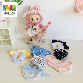 Mmluck Labubupu Quần Áo Thời Gian, Quần Lót Váy Quần Áo Búp Bê Cotton 17cm, Phù Hợp Với Quần Áo Búp Bê Dễ Thương Body Quần Áo Búp Bê Sang Trọng Quần Áo Phụ Kiện Búp Bê Bông