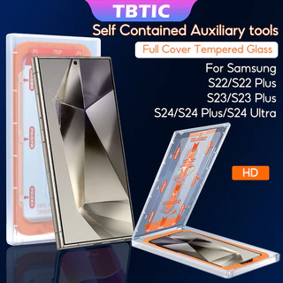 TBTIC Kính Cường Lực HD Bảo Vệ Toàn Màn Hình Cho Samsung S24 Ultra S23 S22 Plus
