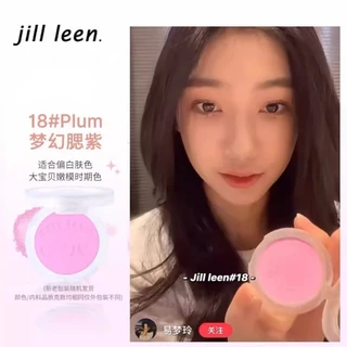 Jilll LEEN Blush Mud Cream Màu mở rộng Blusher Tím Hồng Mờ Khoai tây nghiền Tự nhiên Làm sáng da nữ Cheek Đường viền Tint Sắc tố