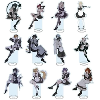 Mô hình Standee Genshin Impact Albedo Zhongli Kazuha Kamisato Ayato Diy Venti Xiao Phụ kiện trang trí để bàn góc học tập