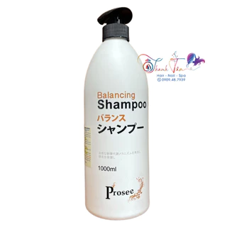 Gội dành cho tóc gàu chống dầu, chống rụng tóc Prosee Balancing Shampoo AS14 1000ml { New 2024 }