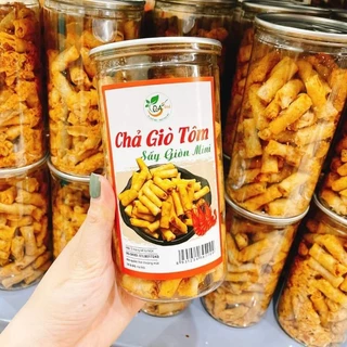 Chả Giò Tôm Sấy Mini Ăn Liền 350g - Đảo Ăn Vặt