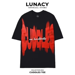 【HOT】 Áo Thun Local Brand Unisex LUNACY Cuddle Cotton Form Oversize Áo thun cotton nguyên chất