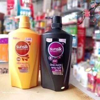 Dầu gội Sunsilk 900g Đen óng ả, mềm mượt diệu kỳ- Cam kết hàng chính hãng