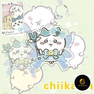 Chiikawa Móc Chìa Khóa Bằng acrylic Hình anime bishojo Dễ Thương