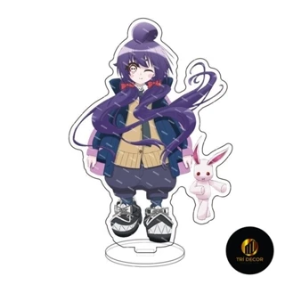 Mô hình Standee Yayoi- Hozuki- Anime-Dark-Gathering- Keitaro - Eiko góc học tập để bàn làm việc cao 15cm