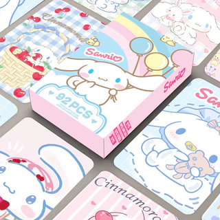 Sanrio Cinnamoroll Lomo Card Photocard ticker 92 cái / hộp