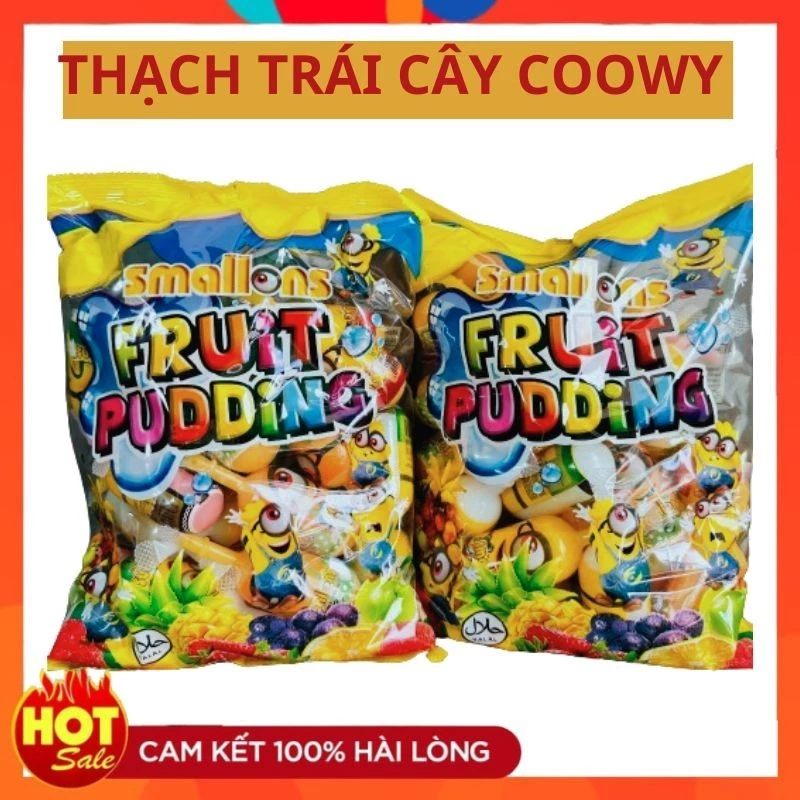 Gói 840G Thạch Bom MINIONS trái coowy Thơm Ngon Bổ Dưỡng