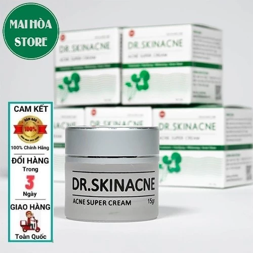 Kem giảm mụn ngừa thâm liền sẹo DR.SKINACNE chính hãng