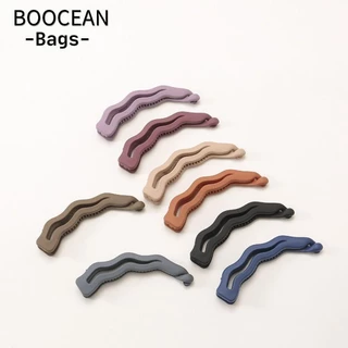 Kẹp Tóc Chuối BOOCEAN, Matte Strong Hold Đuôi Ngựa Bun Giá Đỡ, Kẹp Hàm Tóc Trung Bình Thời Trang Tóc Dày & Mỏng