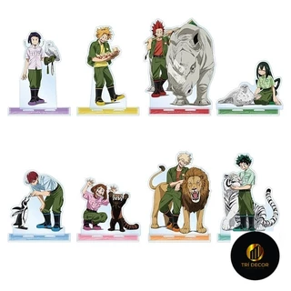 Mô hình Standee My Hero Academia Deku Might Shigaraki Tomura Bakugo Shoto 3 Phụ kiện trang trí để bàn góc học tập