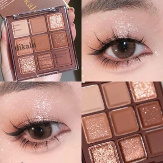 Hàn Quốc Hàn Quốc Bảng Phấn Mắt Chín Màu Pure Desire Yến Mạch Trà Sữa Nghệ Thuật Màu Mới Chocolate Phấn Mắt Bảng