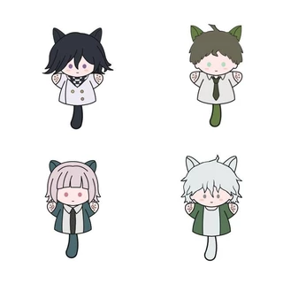 [Doly] Danganronpa Nanami ChiaKi Kokichi Hajime Nagito Komaeda Búp bê sang trọng Tay Con rối Quà tặng Đồ chơi nhồi bông cho trẻ em