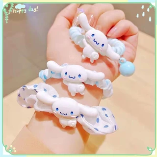 [COD] Dây buộc tóc Cinnamoroll Dây buộc tóc Sanrio dễ thương Hoạt hình Phụ kiện tóc Quà tặng cho bé gái [Lmlife]