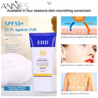 Kem chống nắng EHD Suncreen SPF50 Kem chống nắng chống thấm nước Kem cách ly công suất cao cho nam và nữ Dưỡng ẩm da mặt