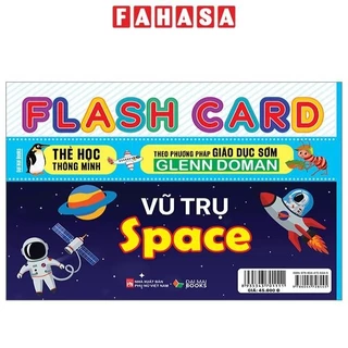 Sách Flash Card - Thẻ Học Thông Minh Theo Phương Pháp Giáo Dục Sớm Glenn Doman - Vũ Trụ - Space