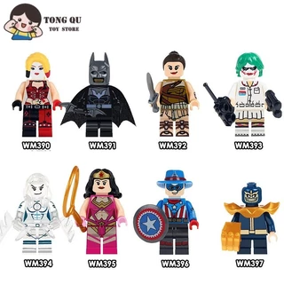 Siêu Anh Hùng Minifigure Người Phụ Nữ Vô Hình Khối Xây Dựng Bộ Sưu Tập Búp Bê Mô Hình Quà Tặng Sinh Nhật Đồ Chơi