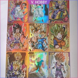 Bộ Sưu Tập Thẻ Bài Anime Dragon Ball Son Goku.Vegeta.Broly Phiên Bản Nhật Bản