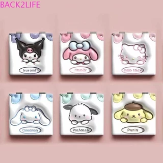 Back2life Gương Trang Điểm Vuông Cinnamoroll Gương Phóng Đại Dễ Thương Gương Vanity Ký Túc Xá Bé Gái Tặng Du Lịch Làm Đẹp Gương Gấp