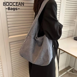 BOOCEAN Túi Tote Canvas Chắc Chắn Đơn Giản Dung Tích Lớn