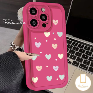 Ốp Điện Thoại Tpu Mềm Chống Sốc In Hình Trái Tim Cho IPhone 7Plus 11 15 14 13 12 Pro Max XR X 6 15 6S 8 7 Plus XS Max SE 2020