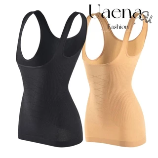 Uaenau Body Shapewear, Quần lót giảm béo điều khiển bụng, Vỏ bụng nén cơ thể liền mạch eo Huấn luyện viên nữ