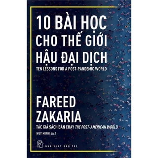 Sách-10 bài học cho thế giới hậu đại dịch (NXB Trẻ)