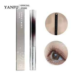 Sweet MINT 3D Mascara Uốn Mi Sắt Mascara Ống Thép Mascara Chống Thấm Nước Kéo Dài Chống Thấm Nước Mờ Chống Nâu Uốn