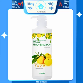 Sữa Tắm Trắng Da MANIS Yuzu Hương Chanh Nhật Bản 450ml