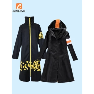 Anime ONE PIECE Trafalgar D Law Cosplay Tay Dài Áo Khoác Người Hàng Ngày Anime Nhân Vật Trang Phục Đảng Trang Phục Đồng Phục