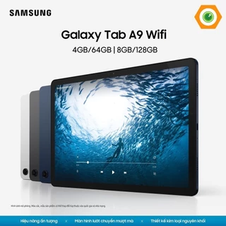 Máy tính bảng Samsung Galaxy Tab A9 Wifi SM-X110 4GB/64GB và 8GB/128GB - Hàng chính hãng